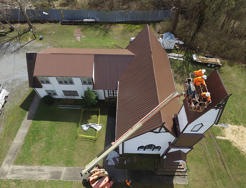 Roofing repairs lynchburg contractors virginia commercial corporate